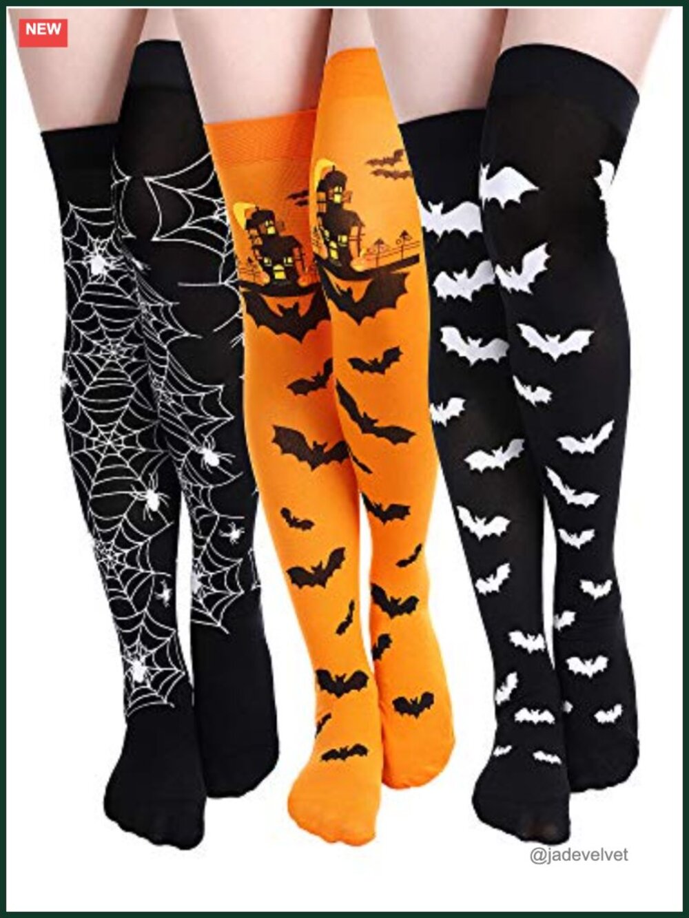 Thigh High Socks Over Knee Halloween Cosplay Costume